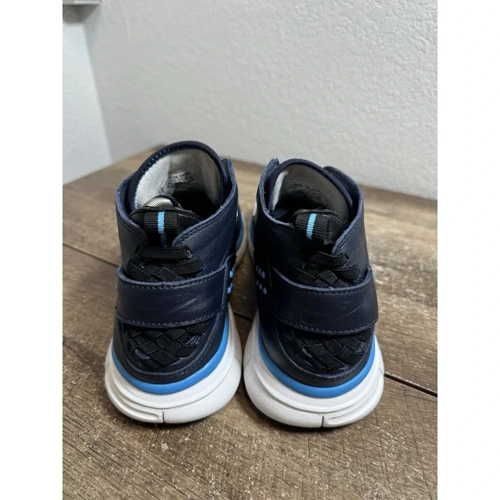 NIKE FREE HYBRID BOOT‎ White Blue Size 9 Rare Shoes Sneakers Sample